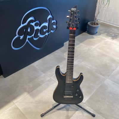 Schecter Demon-7 2018 - Present - Aged Black Satin image 1