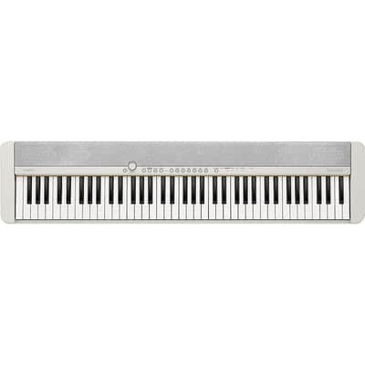 Casio Casiotone CT-S1 76-key Portable Keyboard - Regular White image 1