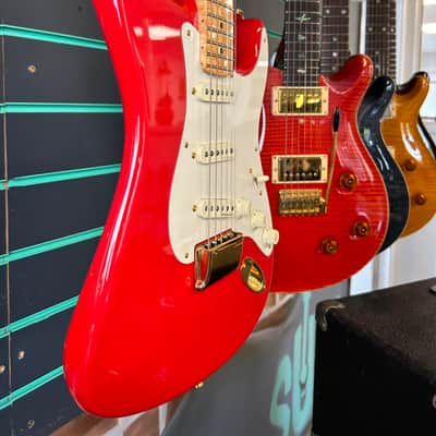 Fender Custom Shop 1956 Stratocaster NOS Fiesta Red 2006 Electric Guitar image 3