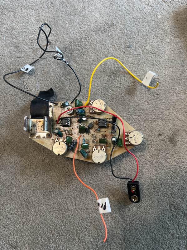 Ibanez ATK300 1994 - 1999 bass preamp image 1
