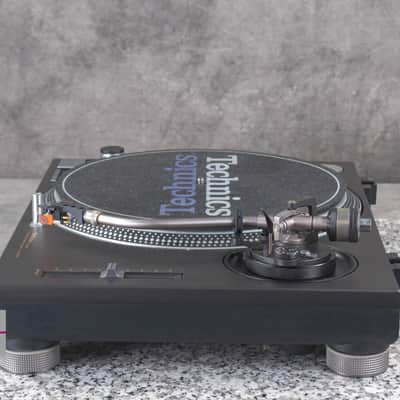 Technics SL-1200MK4 Black direct drive turntable in Very Good Condition image 14