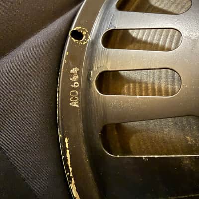 Fender Bassman 1962 original drivers - pair image 6