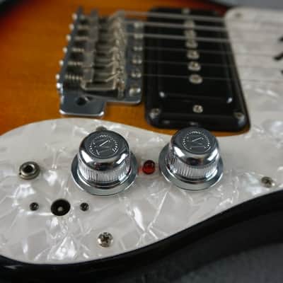 MarineRider Mosrite Ventures Model with Built In Amp 1990’s - Sunburst image 13