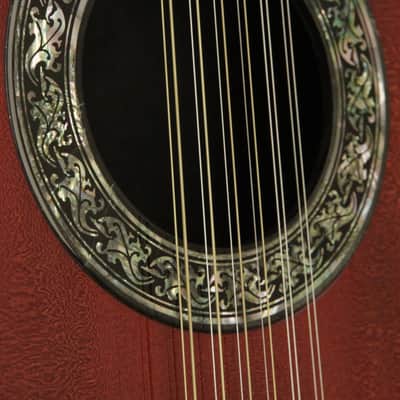 RARE 1978 Ovation 12-string "The Anniversary" model STEREO acoustic electric image 6
