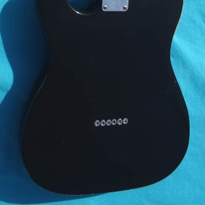 Fender Telecaster 1974 Black Maple Neck Ash Body image 11