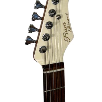 Fiam Guitars Mirari 2022 Antique White over Suntan Copper w/ Torn Trem Route, by past Ronin luthier, image 9