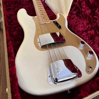 Fender American Vintage '58 Precision Bass 2013 - White Blonde / 8.6 lbs image 1