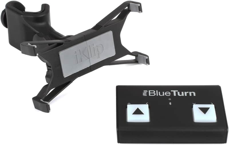 IK Multimedia iRig BlueTurn w/ iKlip Xpand Bundle image 1