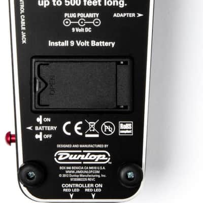 Dunlop CSP025 Cry Baby Rack Auto Return Foot Controller Pedal image 6