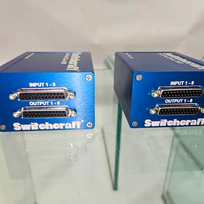 Switchcraft StudioPatch 1625 TT Patchbay System Bundle – (2) Patchbays, Rack, 16 Mogami TT Cables & Vintage King DB25 Snakes image 6