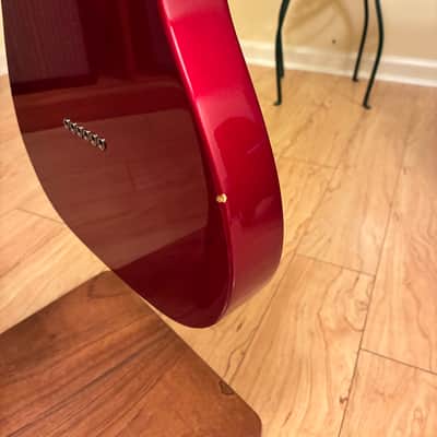 Fender Classic Series 72 Telecaster Thinline 2001 - Candy Apple Red image 4
