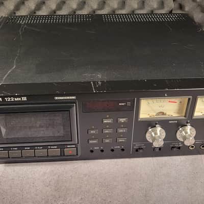 TASCAM 122 MKIII Stereo Rackmount Professionnal 4trk Cassette Tape Recorder image 3