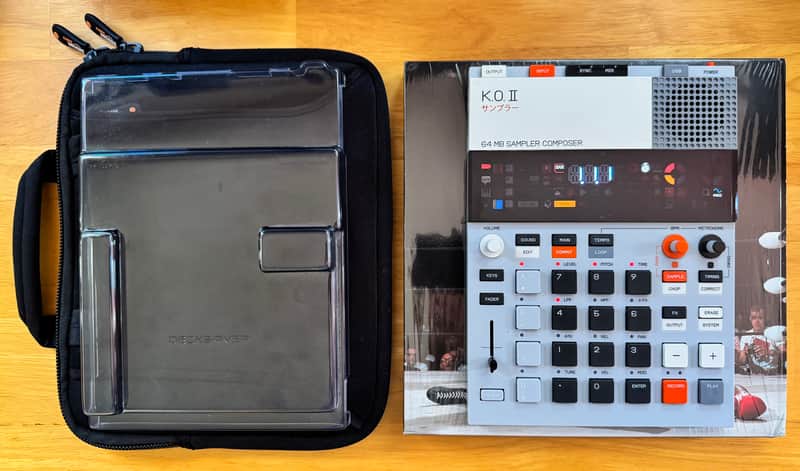 Teenage Engineering EP–133 K.O. II w/ Decksaver + Soft Case