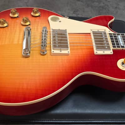 Gibson Les Paul Standard '50s BRAND NEW Left Handed Heritage Cherry Sunburst LH Lefty Hand 1959 neck profile image 9