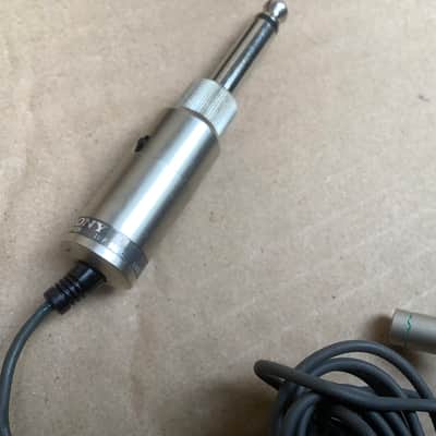 2 x Sony ECM-150T Japan vintage ! Condenser Microphone w/ Case / lavalier pin mic image 12