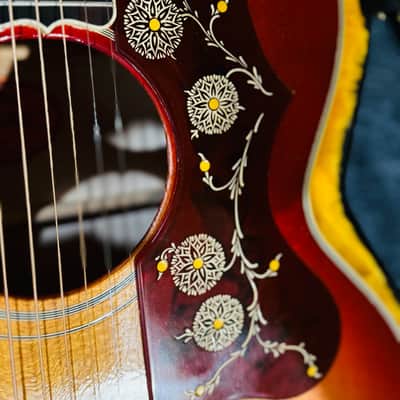 Gibson Custom Shop Jimmy Page Signature '64 SJ-200 2024 - Cherry Tea image 5