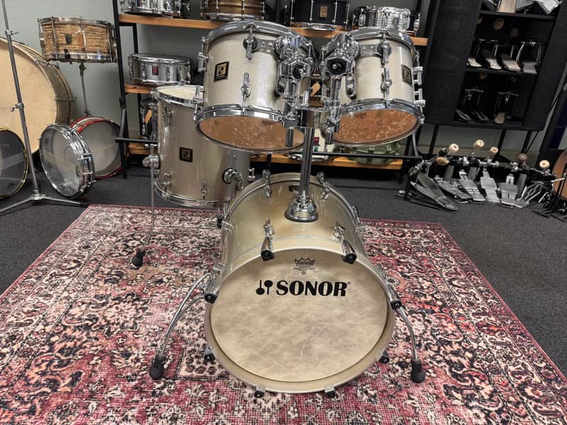 Sonor Delite Bop Set 10"-12"-14"-18" - Silver Sparkle Bild 1