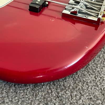 Fender Highway One USA Jazz Bass 2008 Midnight Wine MIA image 11