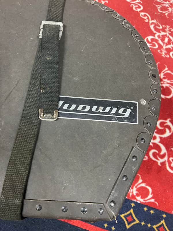 Ludwig 12 inch Tom Hard Case w Padded Lining image 1