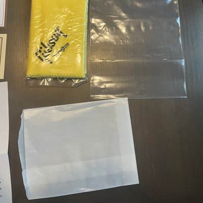 Gibson Gibson Custom Polishing Cloth With Tags And Truss Rod Instructions Les Paul SG image 3