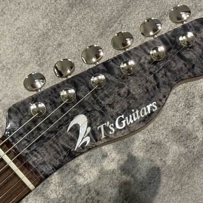 T's Guitars DTL-Classic 22 Trans Black[Made in Japan] | Reverb