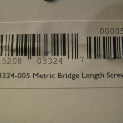 Allparts Metric Bridge Length Intonation Adjustment Screws image 4