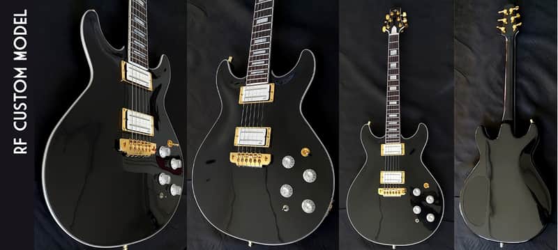 Sonicguitars RF Custom 2015 - Black nitro ON ORDER image 1