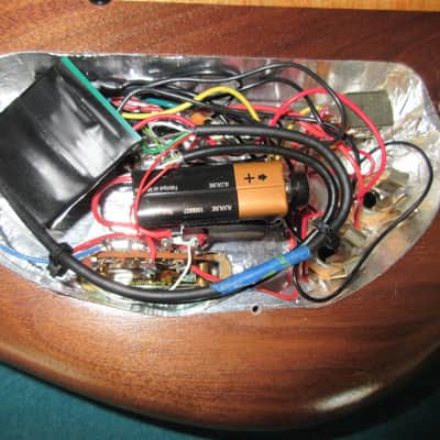 Troy Post modeled after Jerry Garcia's Wolf guitar 2015 natural clear Lacquer image 11