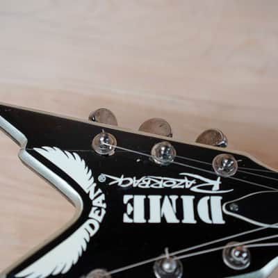 Dean Dime Razorback V 255 2007 Black EMG Pickups FR w/ Bag image 23