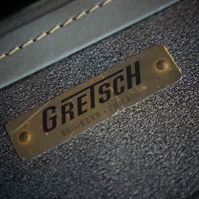 Holy Grail Vintage 1956 Gretsch Jaguar Tan 6184 Electromatic Corvette Hollowbody image 19