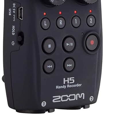 Zoom H5 Portable Handy 4 Track Interchangeable Digital Audio Recorder System image 6