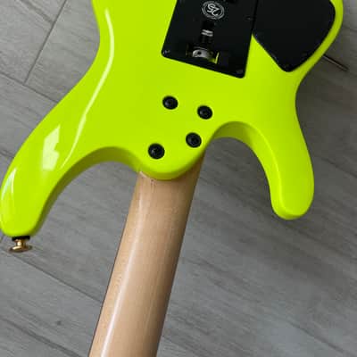 Ibanez S1XXV-FYE 25th Anniversary 2012 Fluorescent Yellow image 11