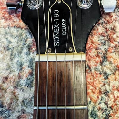 1980 RARE Gibson Sonex-180 Deluxe - Ebony image 3