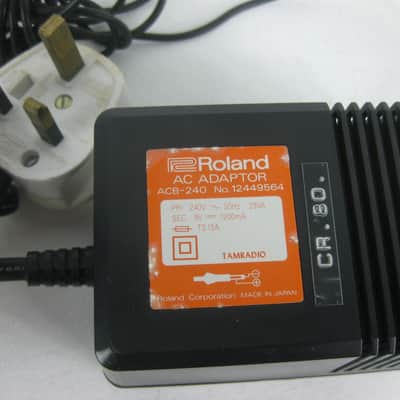 240 Watts 9 Volt UK ACB-240 Euro Power supply forRoland CR-80 Human Rhythm Player 1990s image 2