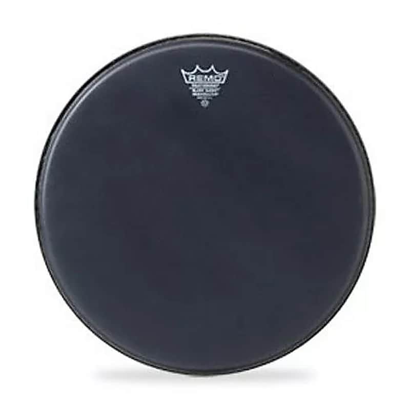Remo Emperor Black Suede Drum Head 10" image 1