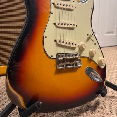 Wildwood 10 ‘61 Fender Custom Shop Stratocaster  2020 - Sunburst Relic image 2