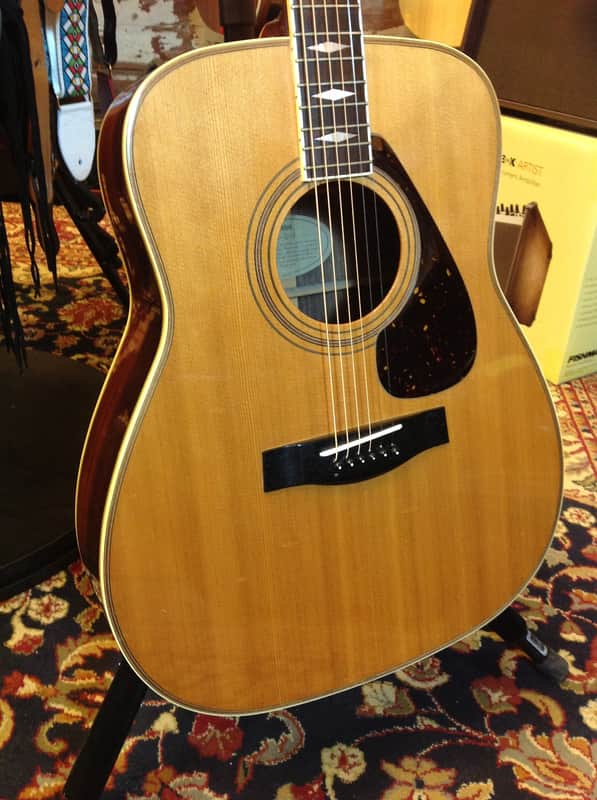 Vintage Yamaha FG-375S Late 70's Solid Spruce And Rosewood Acoustic Guitar image 1