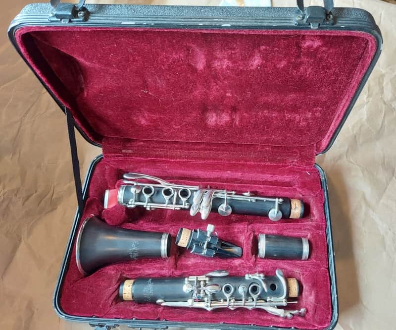 E. M. Winston Boston Clarinet, USA, with case image 1