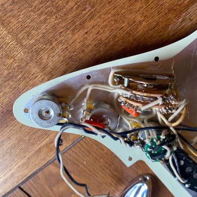 Fender Stratocaster Texas Special Loaded Pickguard with S1 switching - Mint image 4