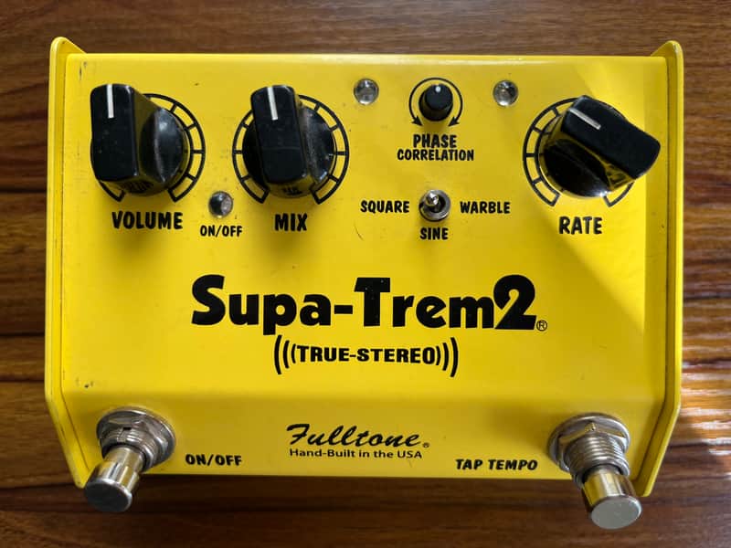 Fulltone Supa Trem 2 2010s - Yellow image 1