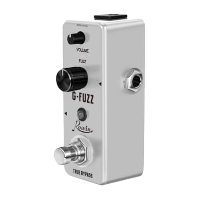 Rowin G-FUZZ Vintage Germanium Analog Fuzz Guitar/Bass Effect Pedal true bypass,price include the import duty for US buyer image 4