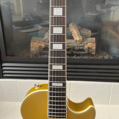 Epiphone Jared James Nichols "Gold Glory" Les Paul Custom 2021 - Present Double Gold Aged Gloss image 2