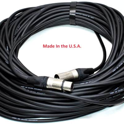 LASE 100 Ft Microphone Cable W/ NEUTRIK NC3MXX 3-Pin XLR Male to NC3FXXX Female image 6