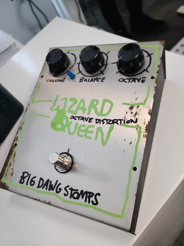 BIG DAWG STOMPS Custom Shop master built Lizard Queen Octave Distortion 2023 - Relic image 1