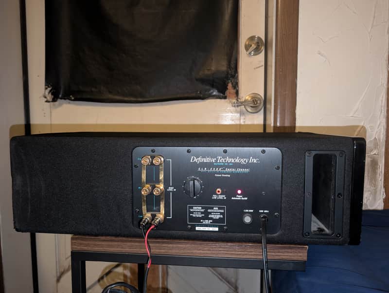 Definitive Technology CLR-2500 Center Speaker w/ Built-In Powered Sub image 1