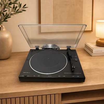Denon DP-23F Rare Vintage Turntable Serviced Warranty Tested Direct Drive Serviced image 25