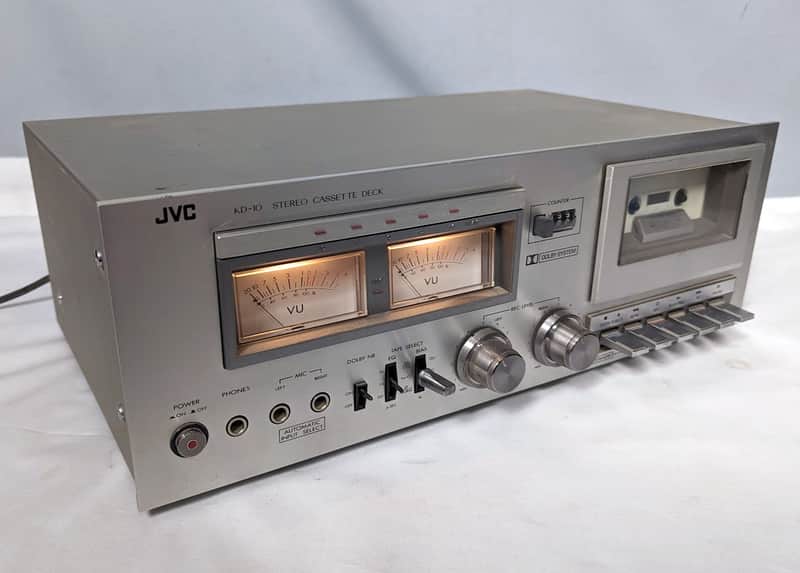 JVC KD-10 Stereo Cassette Deck - 1978 image 1