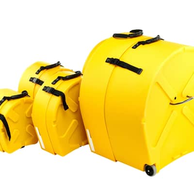 Hardcase Drum Case Set Yellow HROCKFUS2-YELLOW image 3