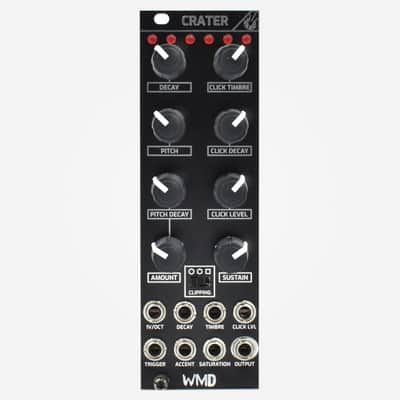 WMD Crater Eurorack Hybrid Analog/Digital Bass Drum Percussion Module image 1