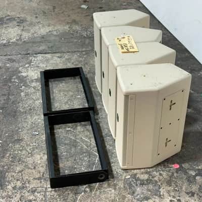 (4) KV2 Audio ESD5 Beige 5" 2-Way Passive Full Range Speaker W/ Yoke #4540 THS image 3